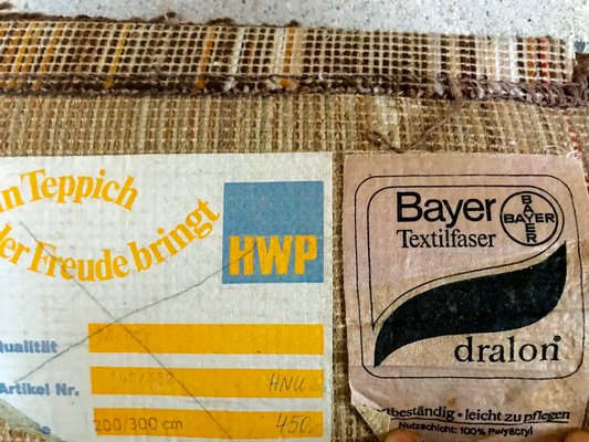 Large German Art Rug From Hwp Teppich 1960s For Sale At Pamono