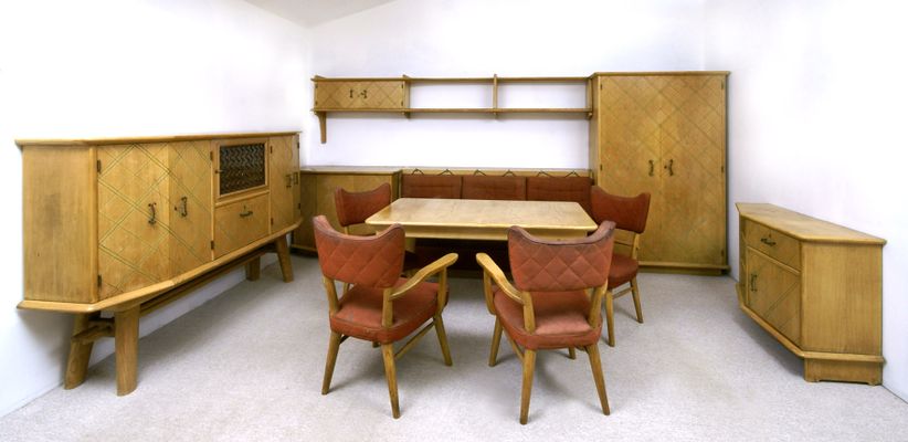 Vintage Dining Room Set By Skvor Karel For Sale At Pamono