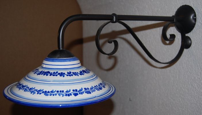 Petite Feramp; Vintage Murale En CéramiqueItalie Applique ChsrtxBQd