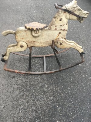 cheval bascule vintage