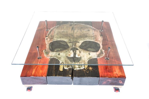Skull coffee on sale table for sale