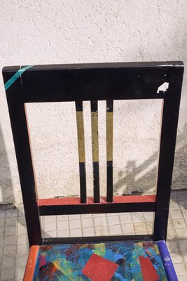 Vintage Hand Painted Chair For Sale At Pamono