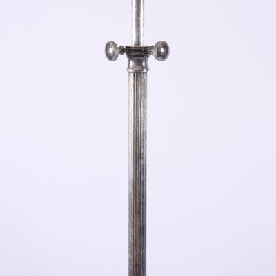 Vintage Silver Plated Floor Lamp For At Pamono Vintage Silver Plated Floor Lamp For, Vintage Silver Floor Lamp