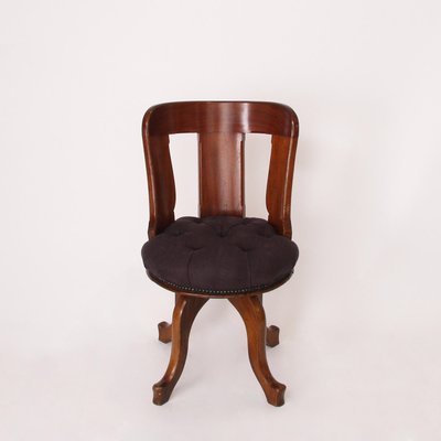 Antique Swivel Desk Chair For Sale At Pamono