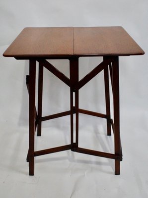 Edwardian Folding Campaign Table From Hatherley 1910s For Sale At
