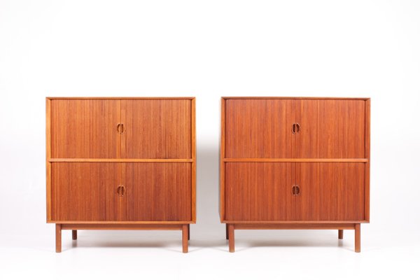 Vintage Teak Cabinets By Peter Hvidt Orla Molgaard Nielsen For