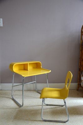 Vintage E Age Children S Desk And Chair