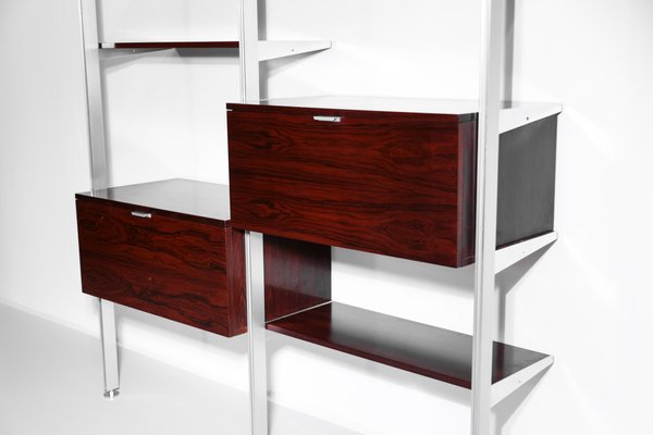 Rosewood Wall Unit By George Nelson For Mobilier International