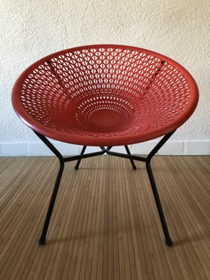 fauteuil acapulco de fantasia, 1950s en vente sur pamono