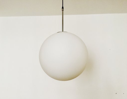 Large Opal Glass Ball Lamp From Limburg 1960s For At Pamono Large Opal Glass Ball Lamp From Limburg 1960s 1