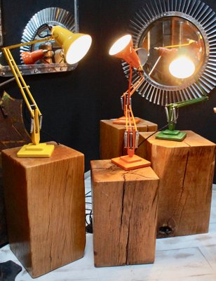yellow anglepoise