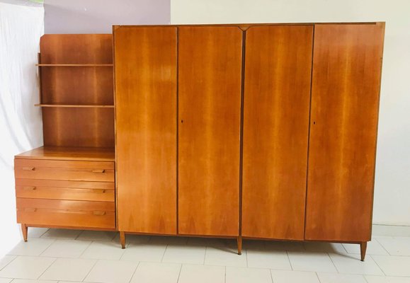 Italian Wardrobe With Drawers And Shelves 1960s For At Pamono Italian Wardrobe With Drawers And Shelves 1960s 18