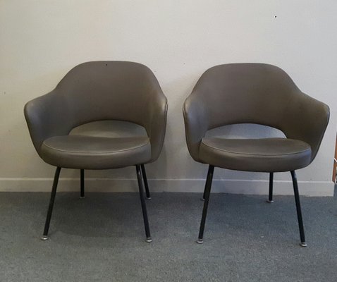 Conference Stuhle Von Eero Saarinen Fur Knoll 1960er 2er Set