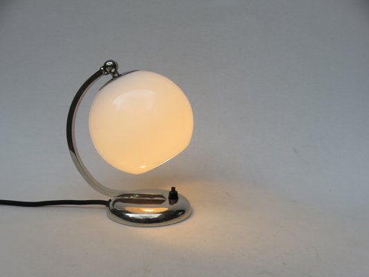 chrome bedside table lamps