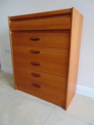 Chest Of Drawers From William Lawrence Of Nottingham 1960s For