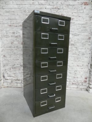 French Steel Chest Of Drawers 1960s French Steel Chest Of Drawers 1960s