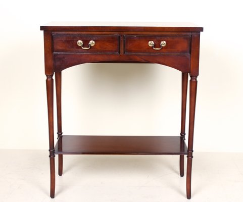 Vintage Mahogany Console Table For At Pamono Vintage Mahogany Console Table 1