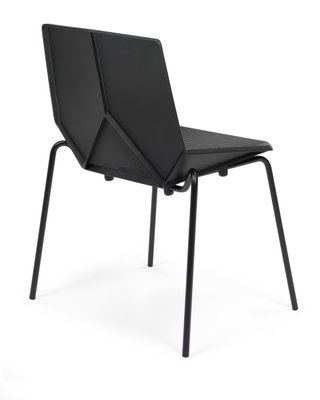 Black Cadria Garden Chair With Steel Legs By Mobles114 For Sale At