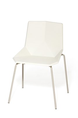 silla blanca patas acero silla blanca patas acero