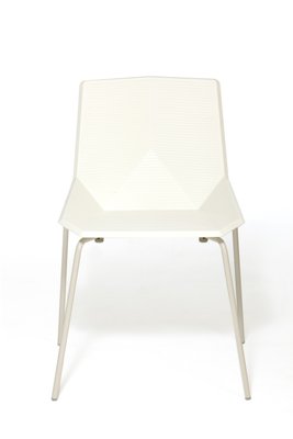 White Garden Chair With Steel Legs Chair By Mobles114 For Sale At