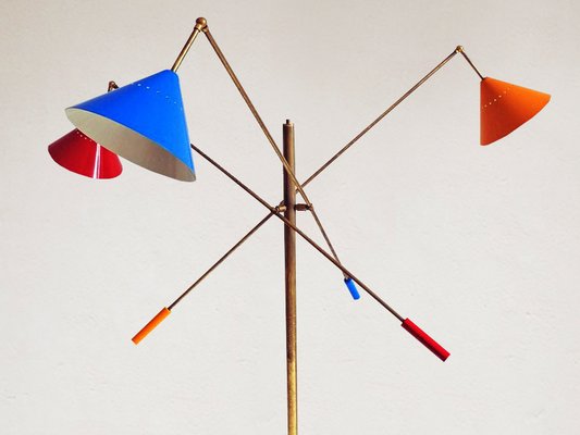 Vintage Italian Triple Floor Lamp 50s For At Pamono Vintage Italian Triple Floor Lamp 50s, Triple Floor Lamp