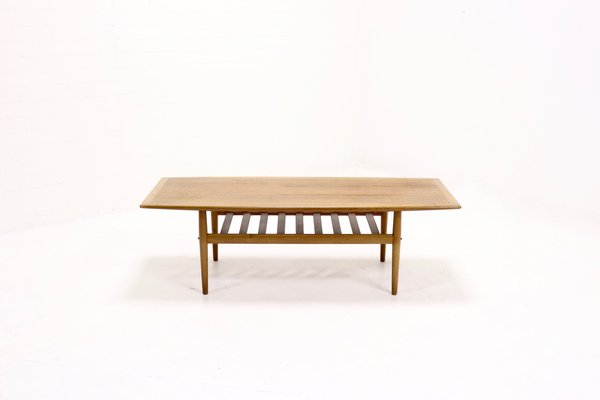 Mid Century Surfboard Coffee Table By Grete Jalk For Glostrup 1960s Mid Century Surfboard Coffee Table By Grete Jalk For Glostrup 1960s 1