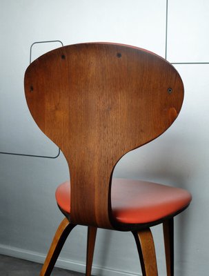 Vintage Walnut Side Chair By Norman Cherner For Plycraft 1960s For Sale At Pamono