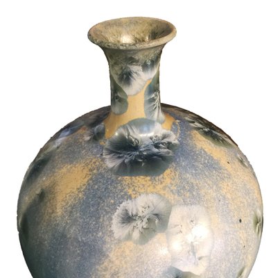 French Glazed Vallauris Vase By Marius Bessone 1960s For At French Glazed Vallauris Vase By Marius