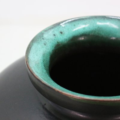 Large Floor Vase With Animal Motif 1960s