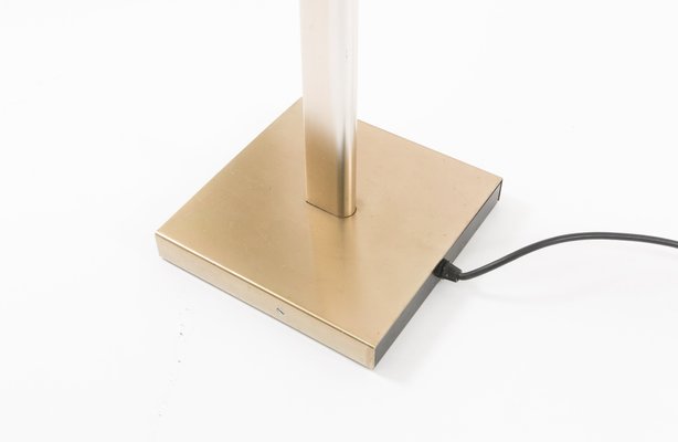 Copper And Chrome Floor Lamps By Ronald Homes For Conelight