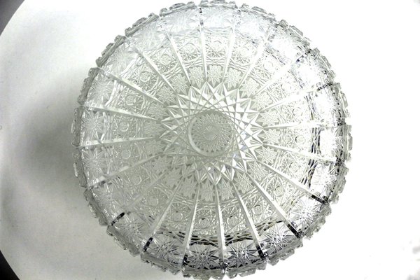 Antique Polished Lead Crystal Bowl For At Pamono Antique Polished Lead Crystal Bowl For
