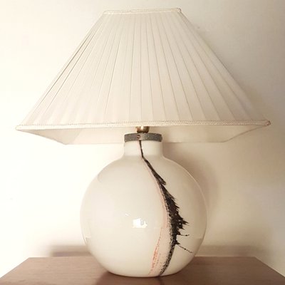 Murano Gl Table Lamp With Illuminated Base 1960s Murano Gl Table Lamp With Illuminated Base 1960s