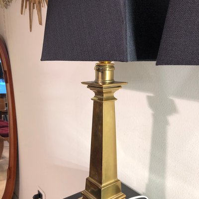 brass table light