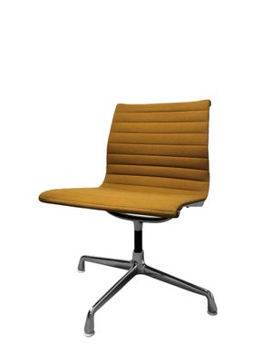 Vintage Yellow Ea108 Desk Chair By Charles Ray Eames For Herman