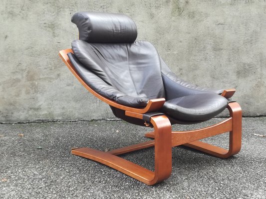 fauteuil kroken par Åke fribytter pour roche bobois, 1980s en vente