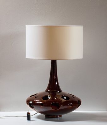 Vintage Flying Saucer Table Lamp