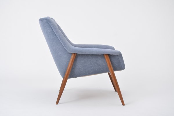 Customizable Mid Century Teak Lounge Chair, 1960s for sale Customizable Mid Century Teak Lounge Chair, 1960s for sale