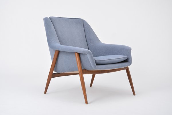 Customizable Mid Century Teak Lounge Chair, 1960s for sale Customizable Mid Century Teak Lounge Chair, 1960s for sale