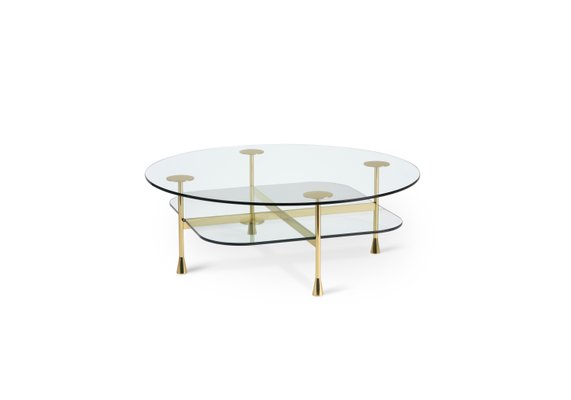 Traditional glass brass coffee tables online