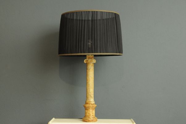 Vintage Marble Table Lamp 1950s For, Vintage Side Table Lamp
