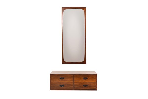 Danish Rosewood Dresser Mirror 1960s For Sale At Pamono