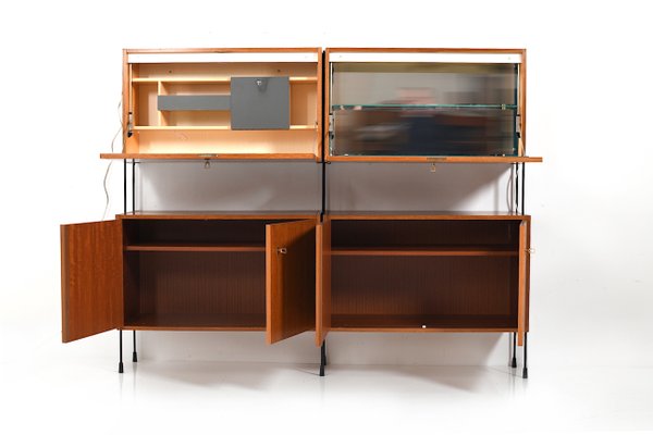 Small Omnia Shelf System By Ernst Dieter Hilker For Omnia 1960s