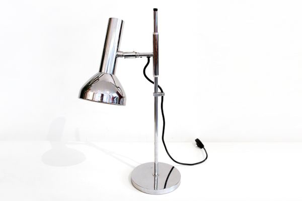 Vintage Chrome Desk Lamp By Marcello Fantoni For Cosack At Vintage Chrome Desk Lamp By Marcello Fantoni For Cosack 1