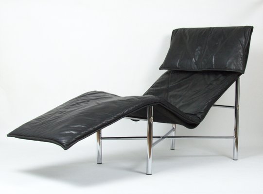 Björklund IkeaAños 80 De Cuero Sillón Negro Para Vintage Tord TK1FclJ3u