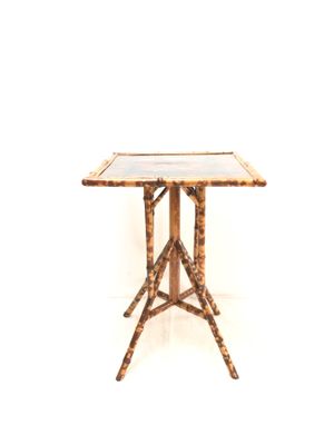 Antique English Japanese Style Bamboo Table For Sale At Pamono