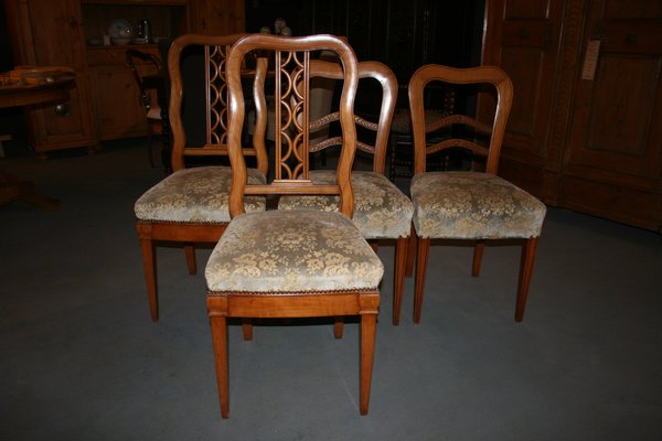 Antique Biedermeier Chairs Set Of 4 For At Pamono Antique Biedermeier Chairs Set Of 4