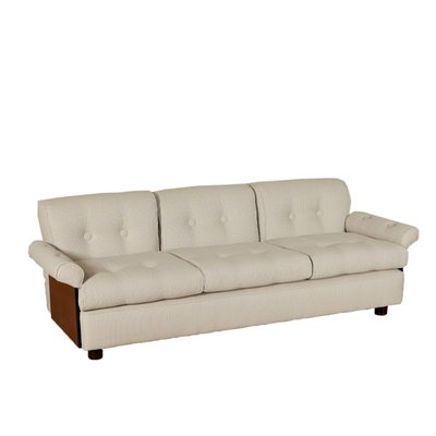 Vintage Italian Foam Sofa With Stained Poplar Veneer For At Foam Sofa With Stained Poplar Veneer