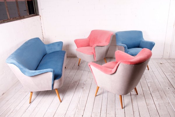 Mid Century Living Room Set 1950s