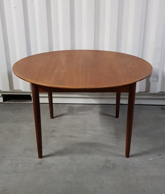 mid-century danish teak dining table from n&r møbler, 1960s