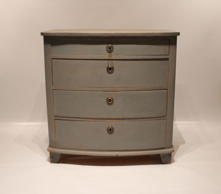 Gustavian Grey Painted Chest Of Drawers 1880s For Sale At Pamono